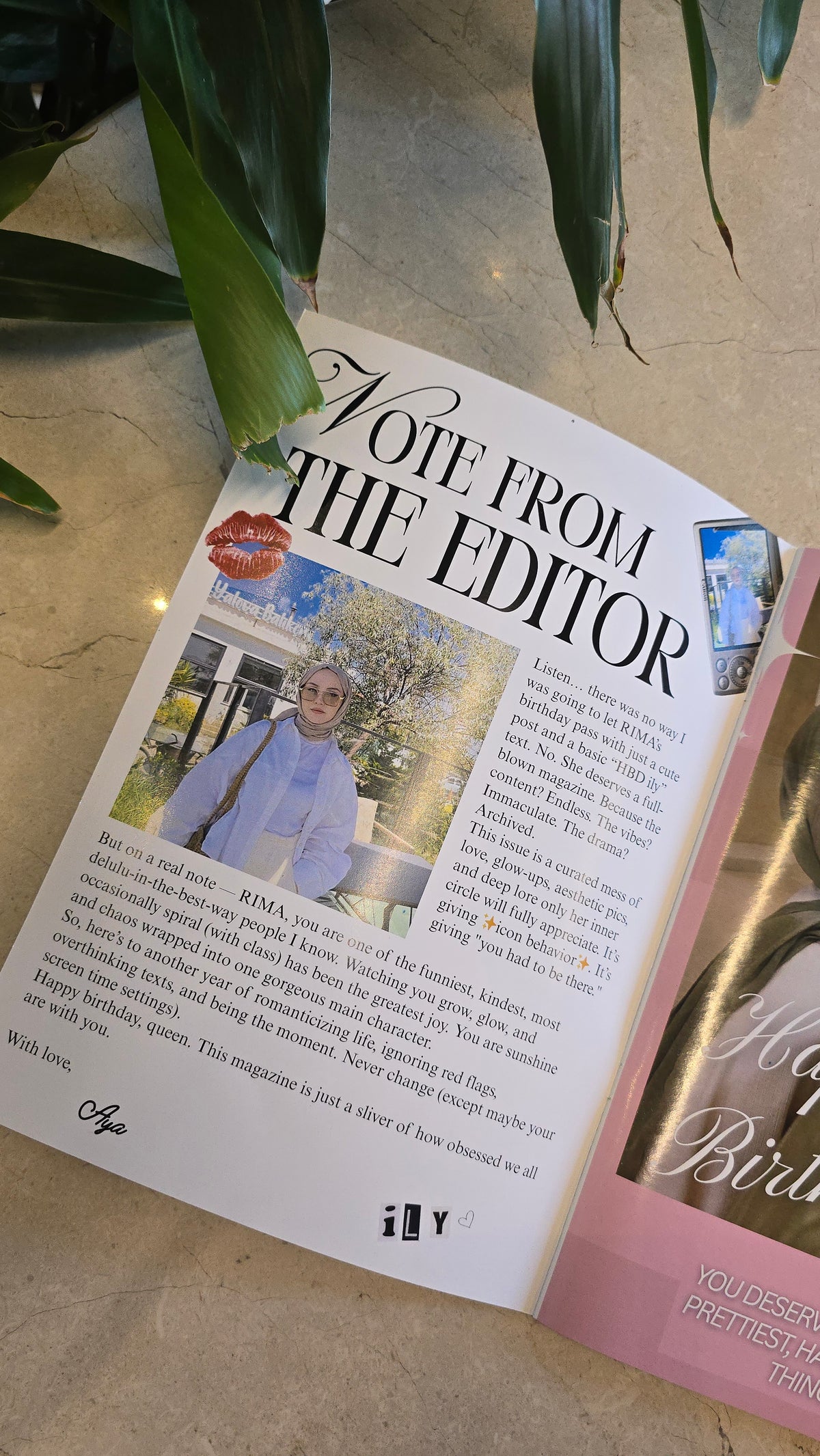 Birthday Edition Magazine